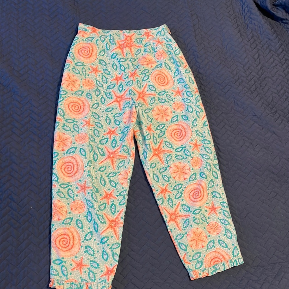Lilly Pulitzer kids crop pants size 14